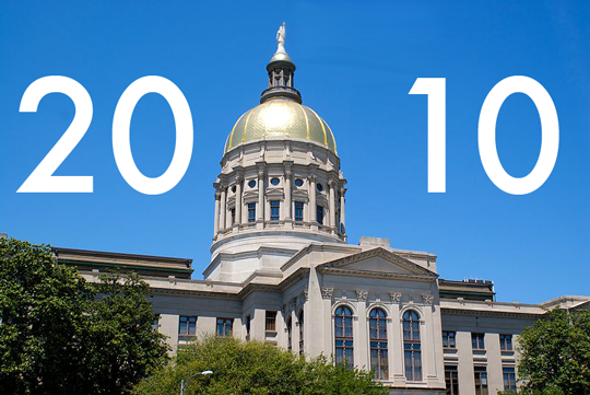 Georgia State Capital 2010 legislation
