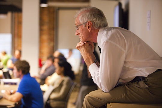 feature-teachers-wound-med Dr. Clive Slaughter, Associate Professor of Biochemistry at the MCG/UGA
