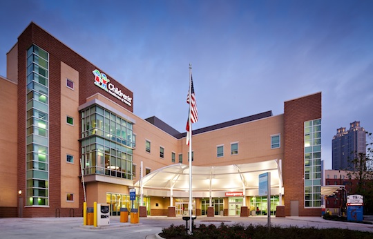 Children's Healthcare of Atlanta Hospital Entrance