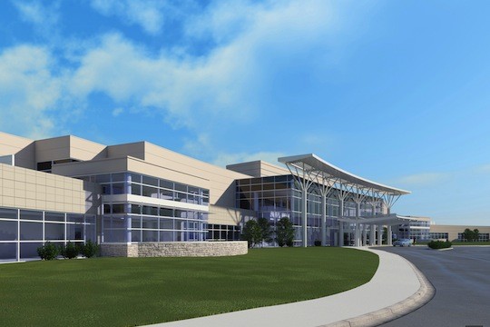 Ty Cobb Regional Medical Center Artist Rendering