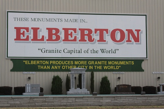 Elberton Georgia, Granite Capitol