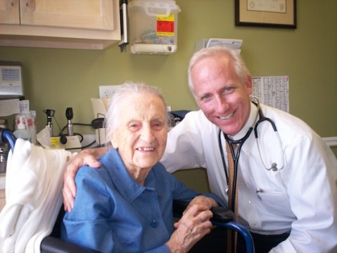 Leila Denmark and doctor