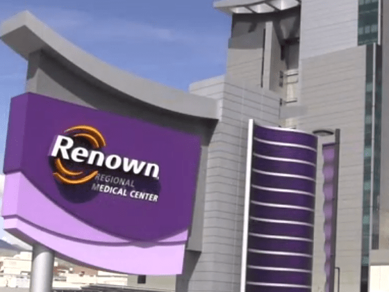 Reno's network for the uninsured contracts with seven hospitals to provide care at discounted rates, including Renown Regional Medical Center (above)