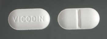 Prescription painkiller Vicodin