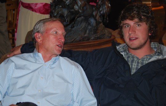 Dallas Gay and his grandson Jeffrey