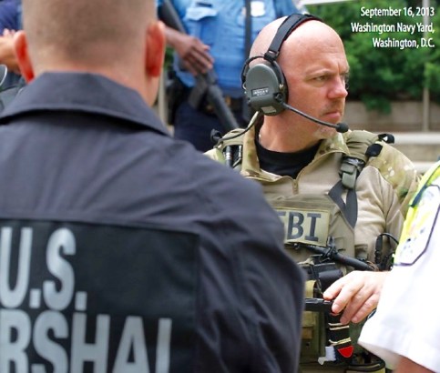 U.S. Marshals at the Washington Navy Yard shootings. Credit: Shane T. McCoy/U.S.Marshals