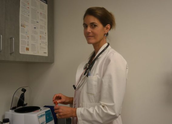 Dr. Juliet Mavromatis. Photo by Katja Ridderbusch