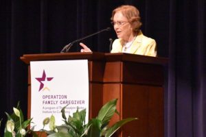 Rosalynn Carter at the Carter Center summit