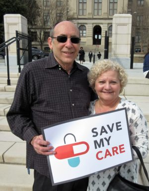 Vicki Hopper and her husband, Allen