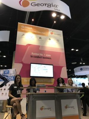 Georgia Pavilion at HIMSS conference